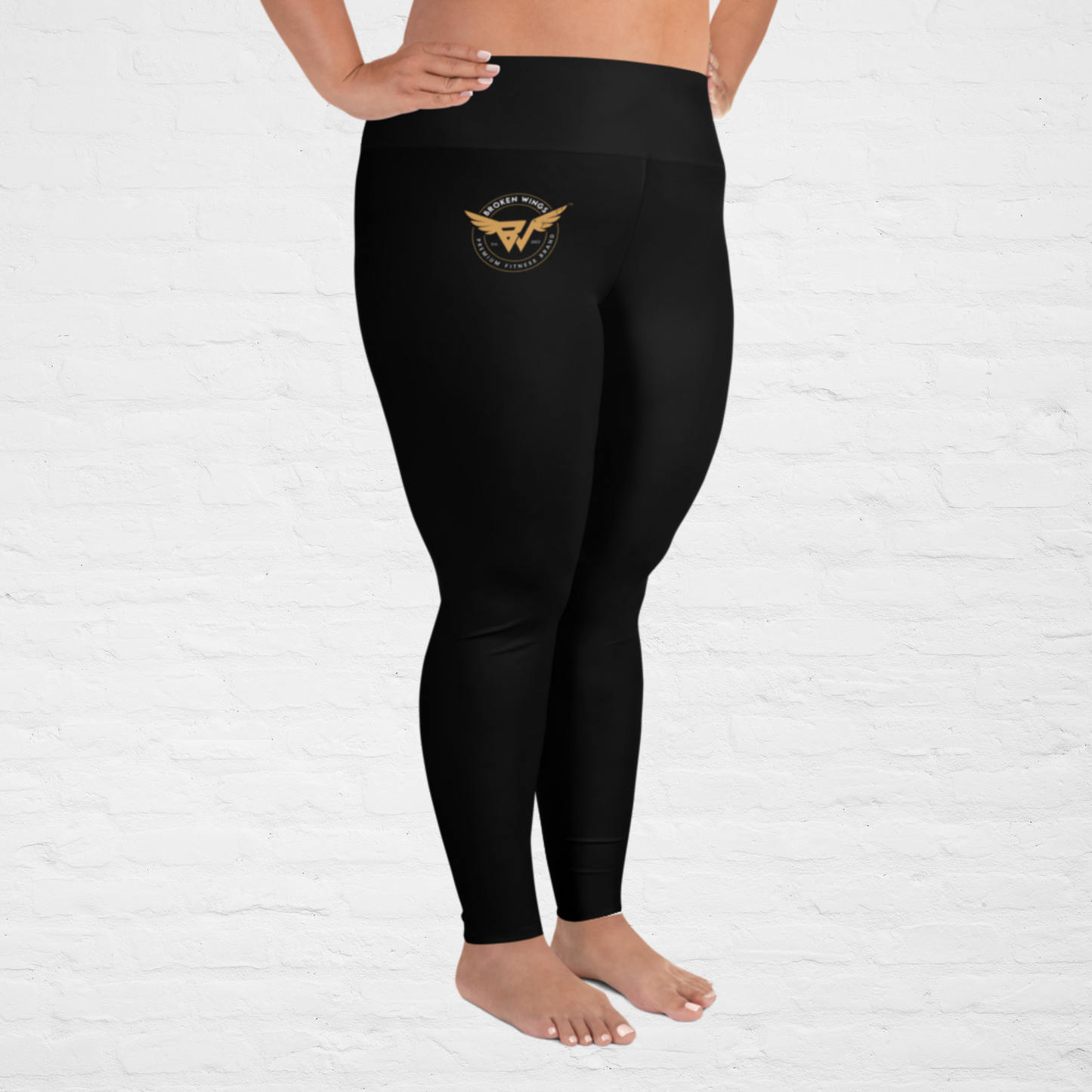 KlassiQ Curvy Size Leggings by BWFB