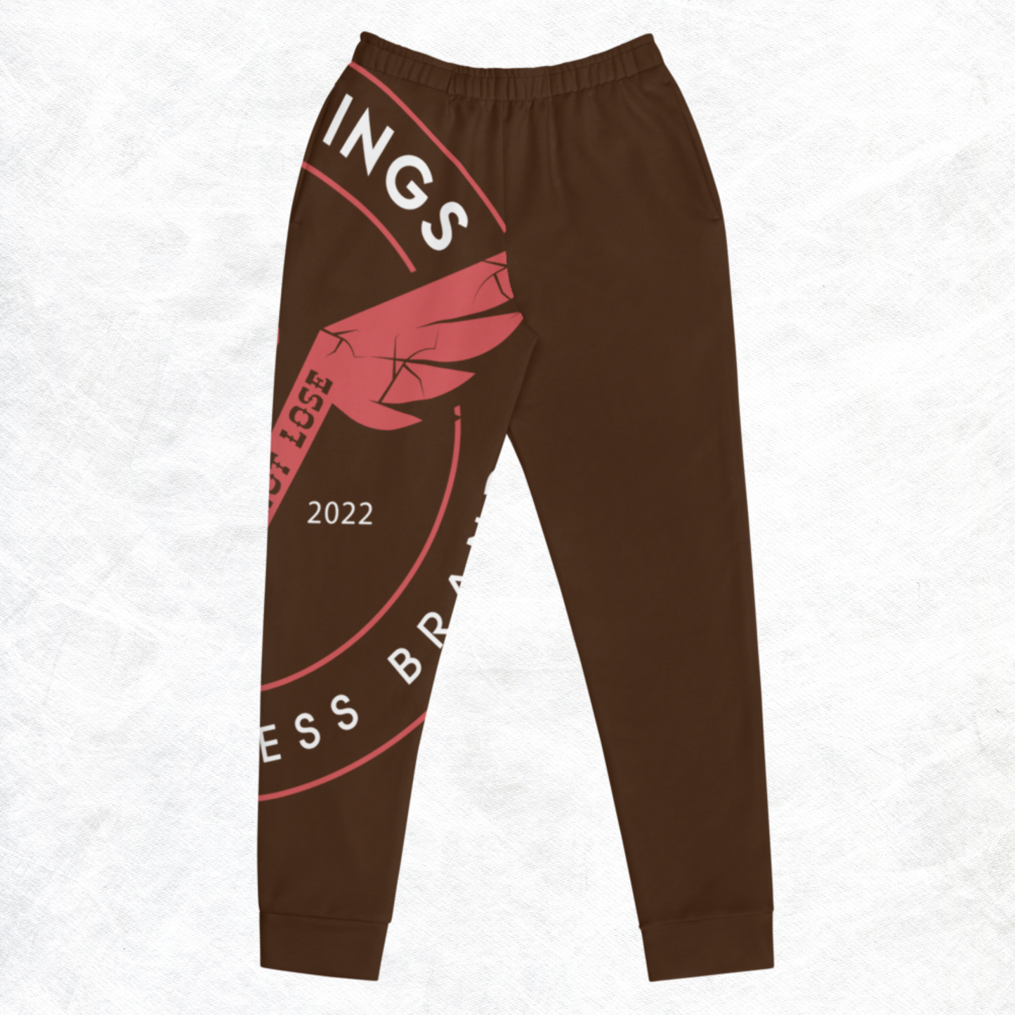 Women's Brown & Pink Joggers by BWFB