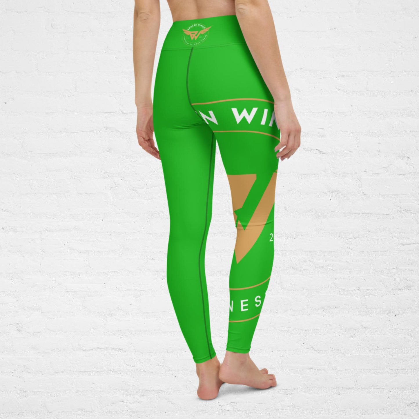 Spryte Green Leggings by BWFB