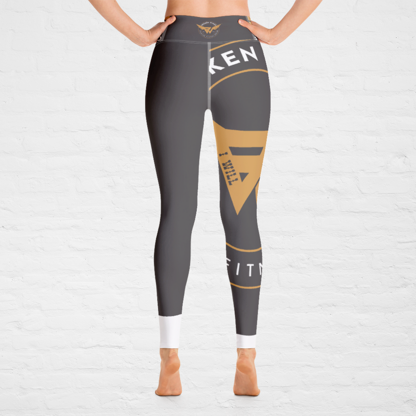 Gray Sky KlassiQ IWNL Leggings by BWFB