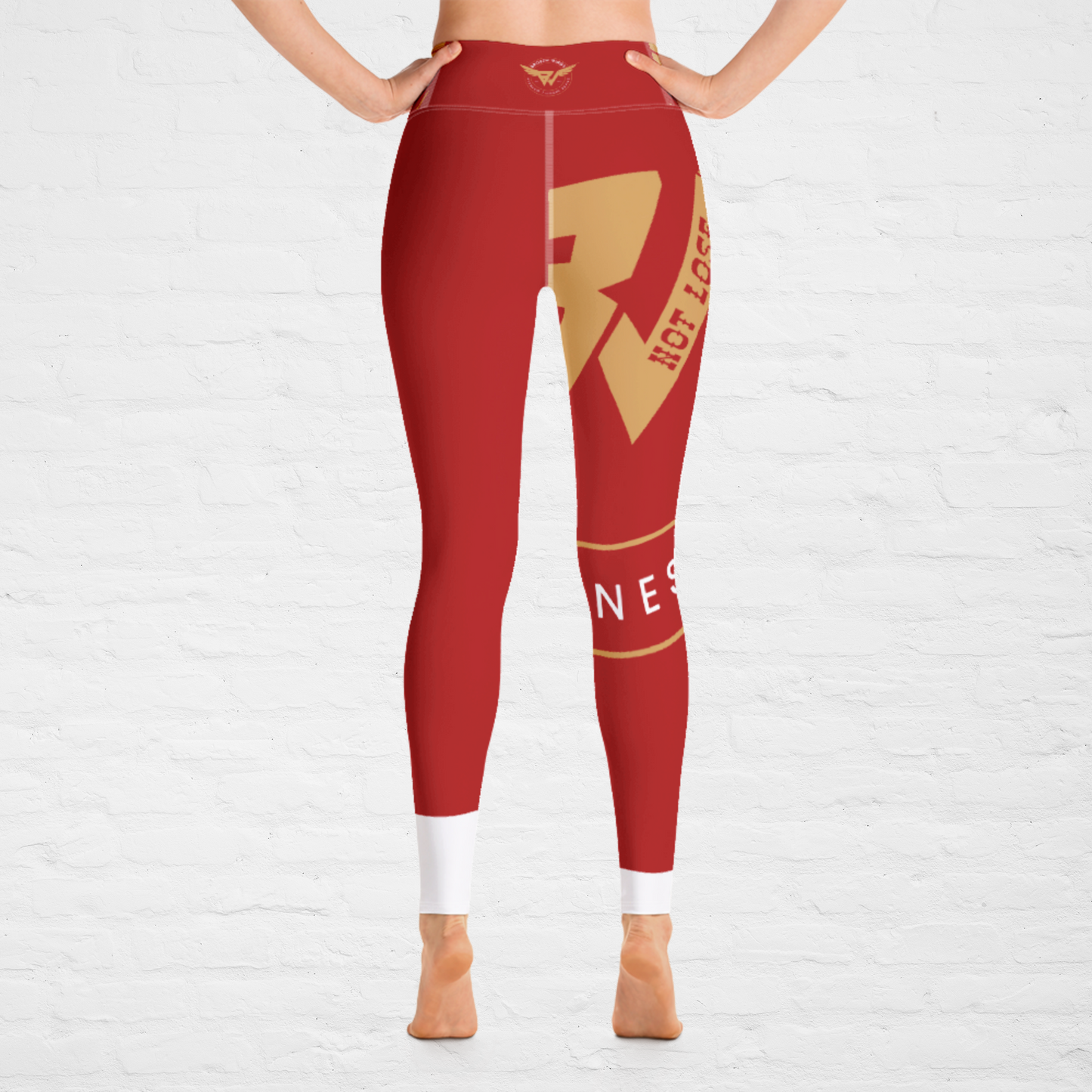 Red KlassiQ IWNL Leggings by BWFB