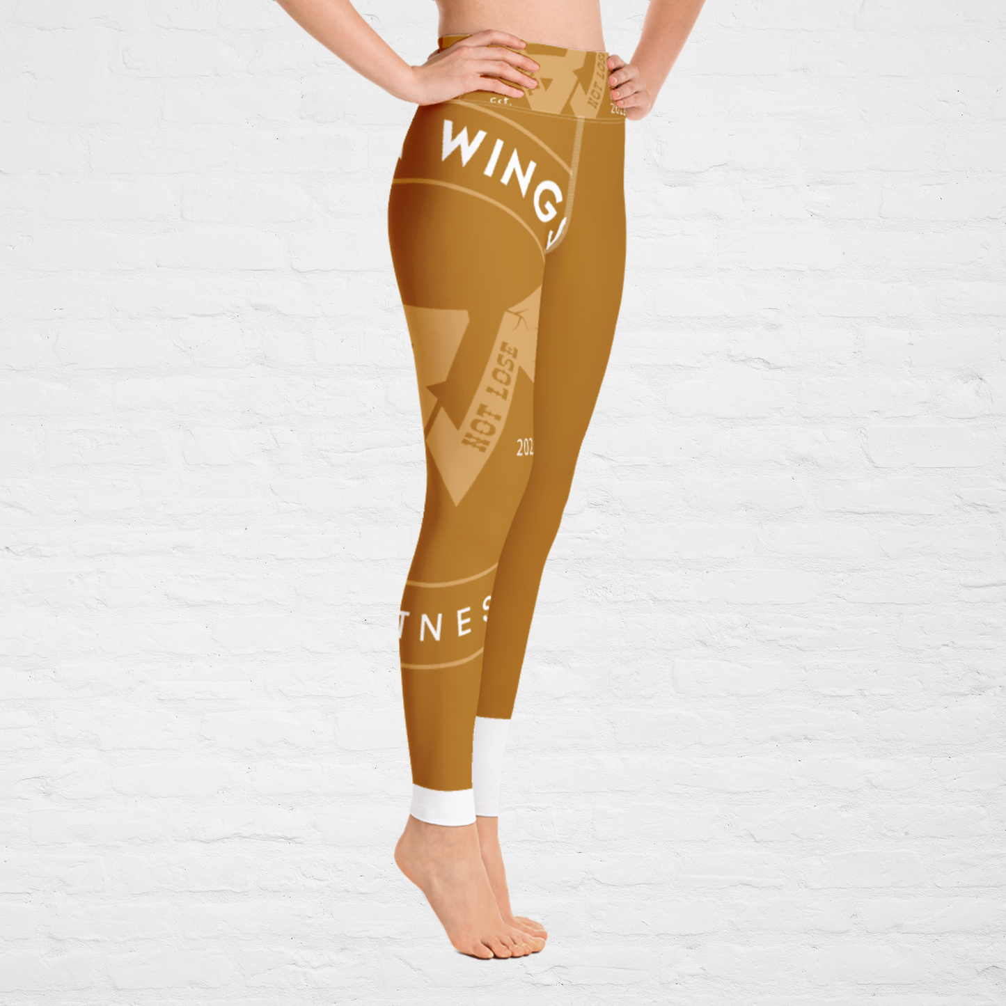 Gold KlassiQ IWNL Leggings by BWFB