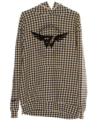 BW Houndstooth Classy Hoodie