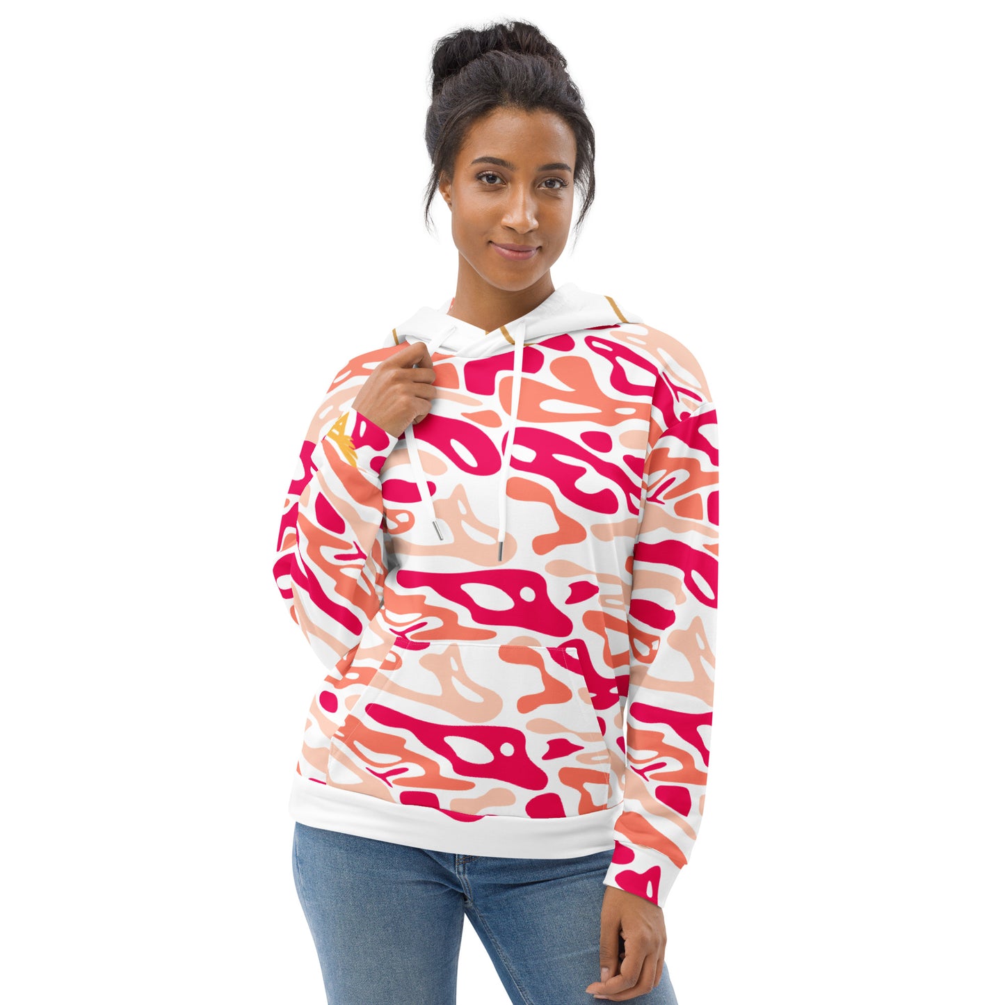 Pinki Swear Camo BW Hoodie