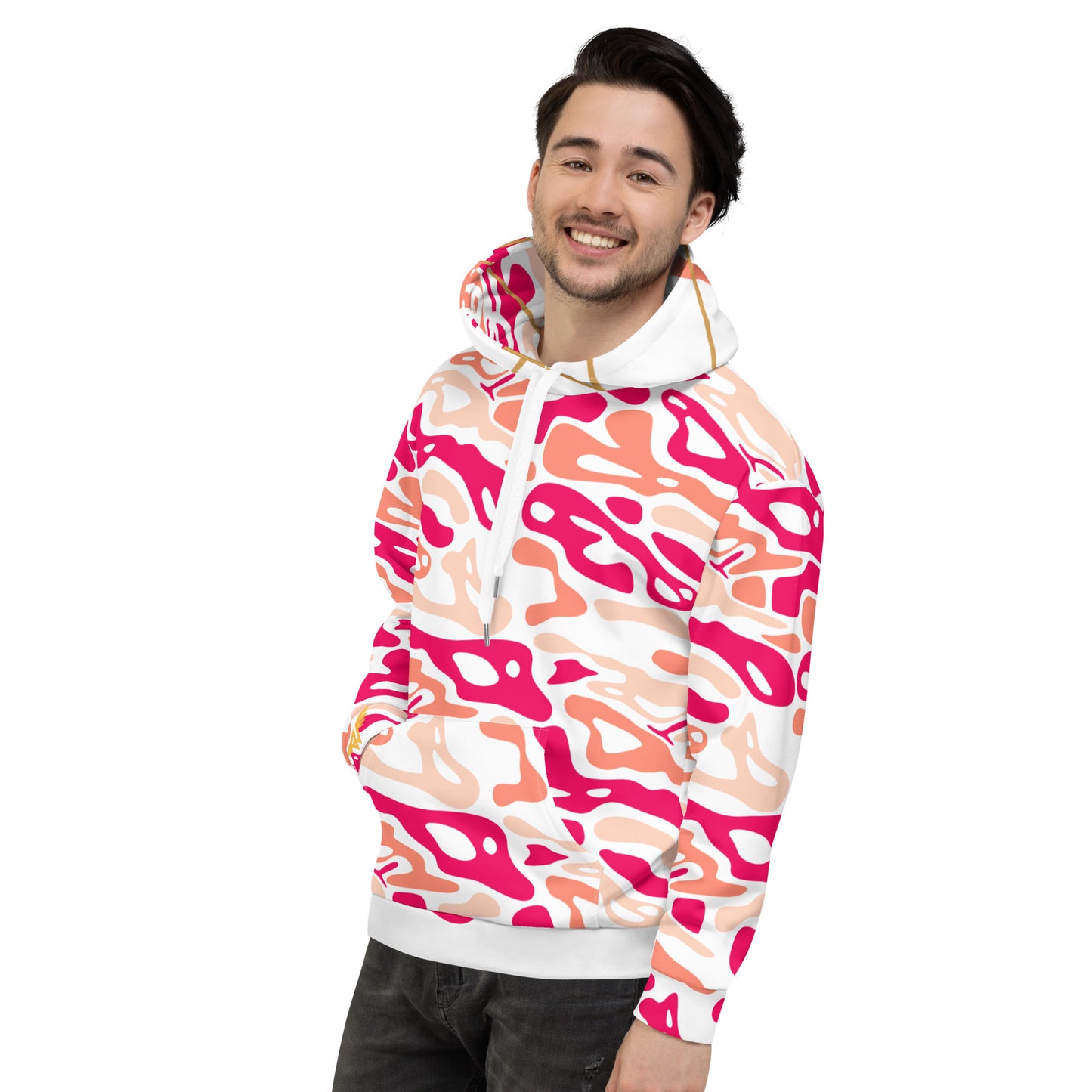 Pinki Swear Camo BW Hoodie