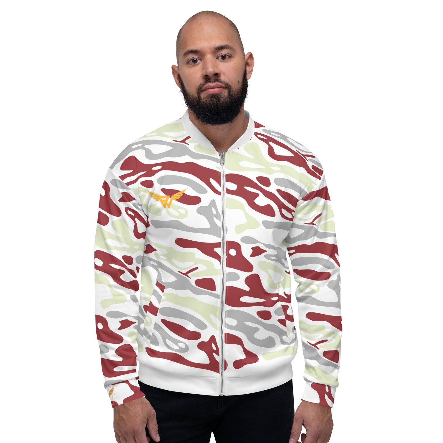 Billionaire Camo BW Bomber Jacket