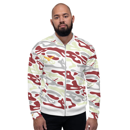 Billionaire Camo BW Bomber Jacket