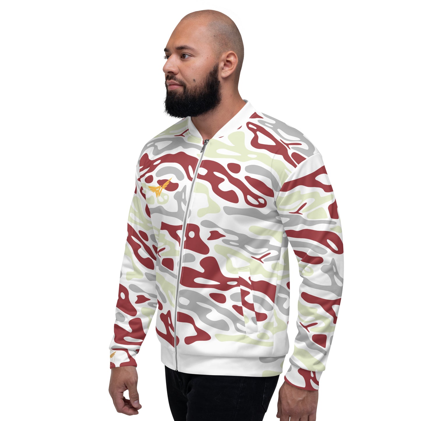 Billionaire Camo BW Bomber Jacket