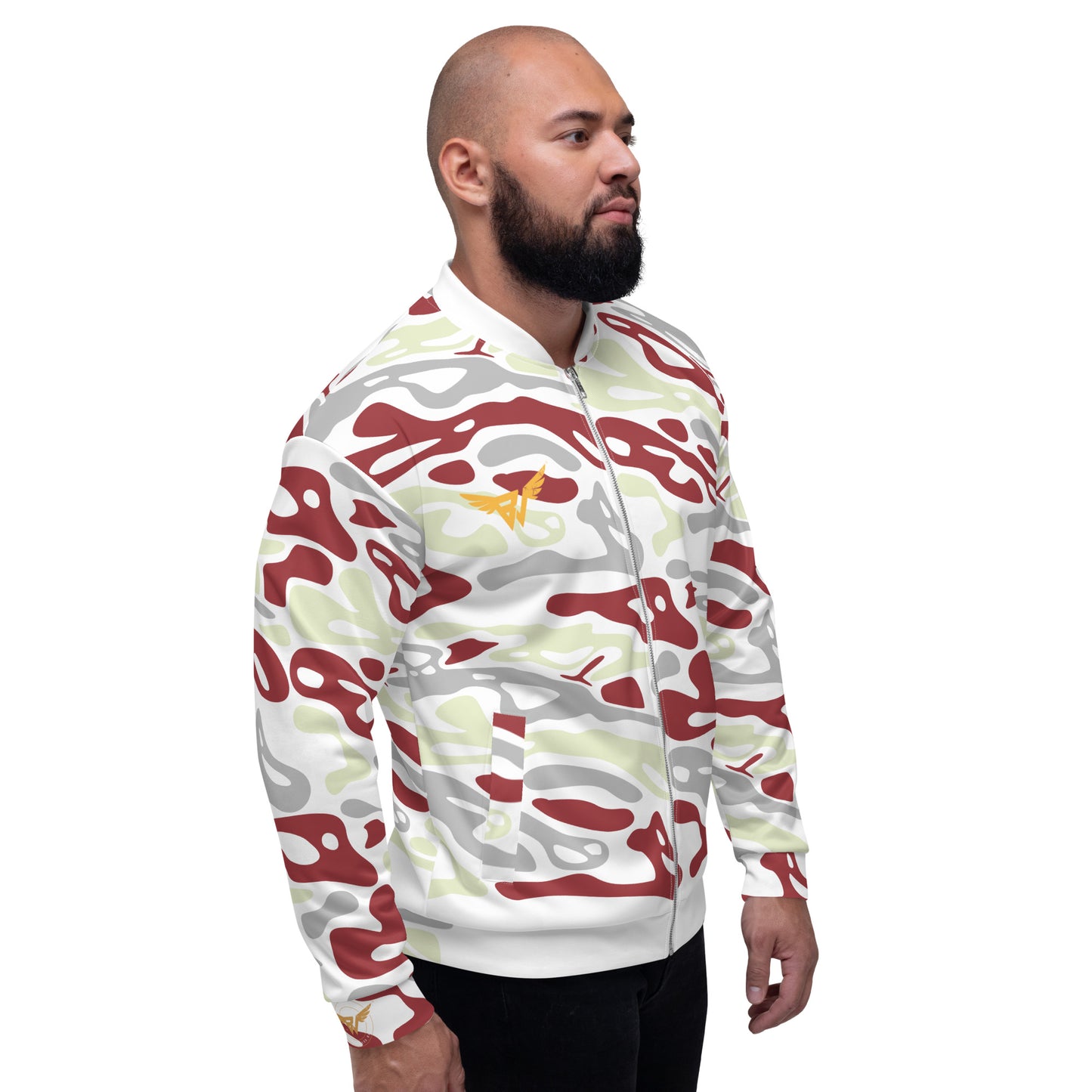 Billionaire Camo BW Bomber Jacket