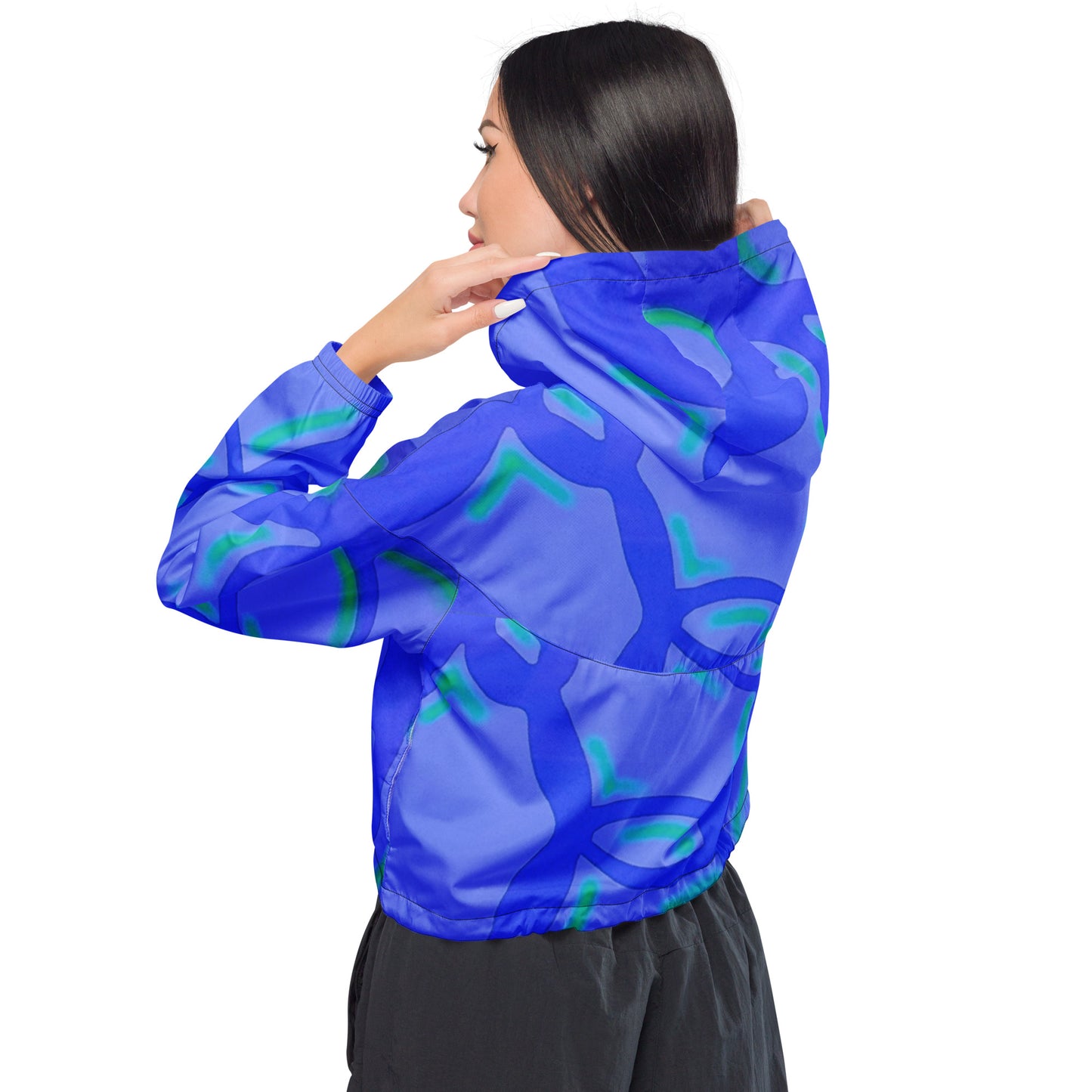 ALE's Klassiq ABSTRVCT BW Women's Windbreaker