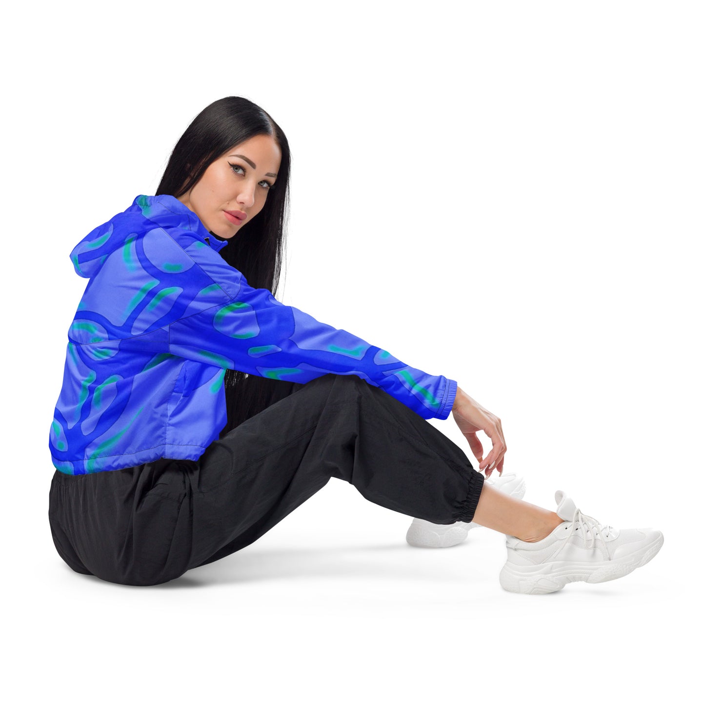 ALE's Klassiq ABSTRVCT BW Women's Windbreaker