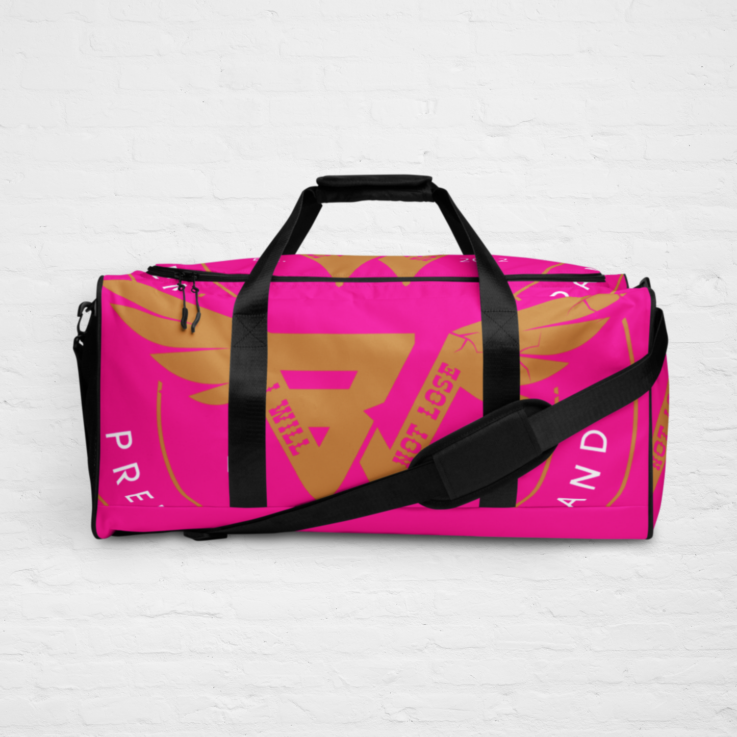 Hot Gurl Pink KlassiQ IWNL Duffle bag by BWFB