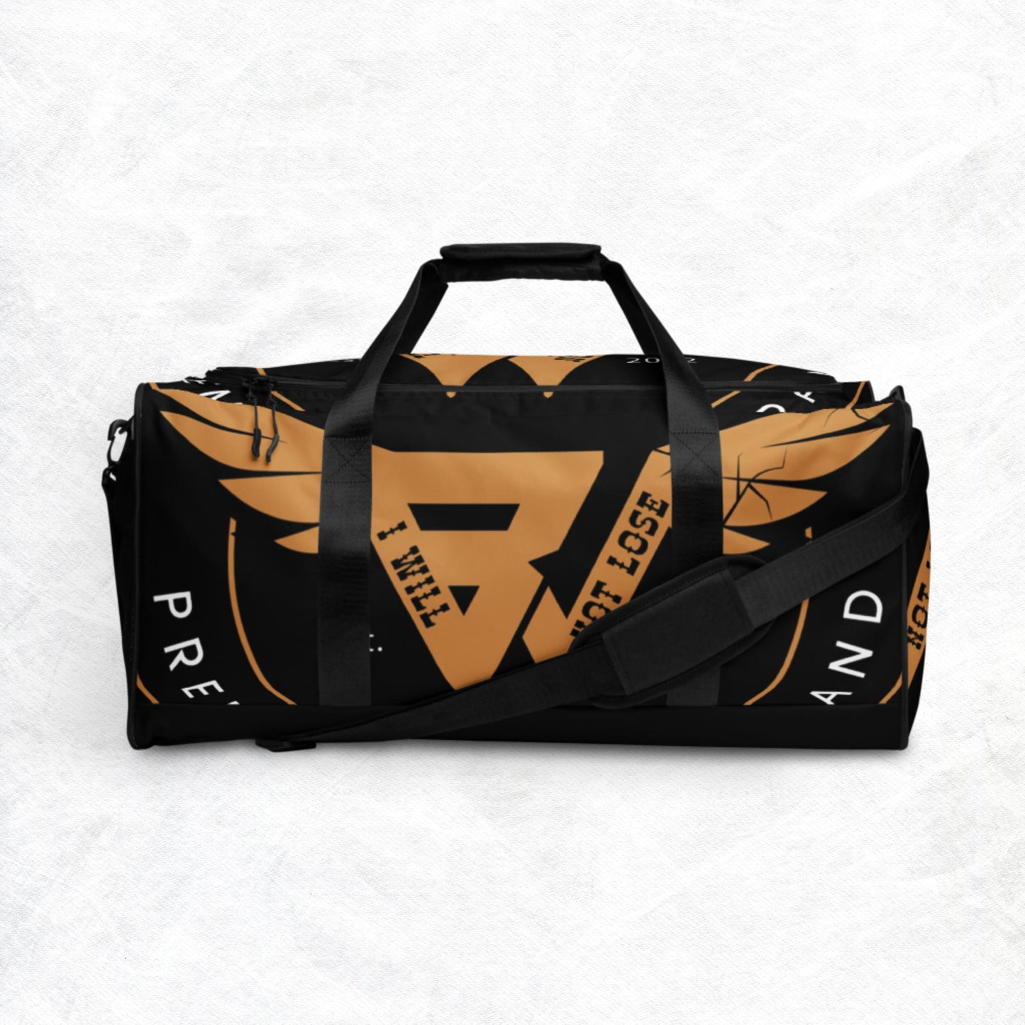 Black KlassiQ IWNL Duffle bag by BWFB