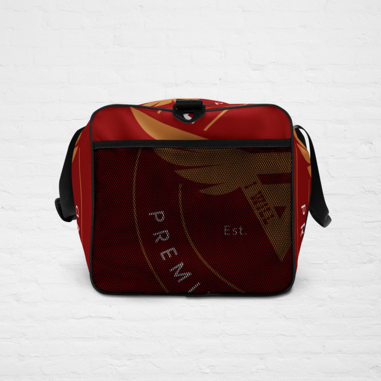 RED KLASSIQ DUFFLE BAG BY BWFB  | GYM ACCESSORIES