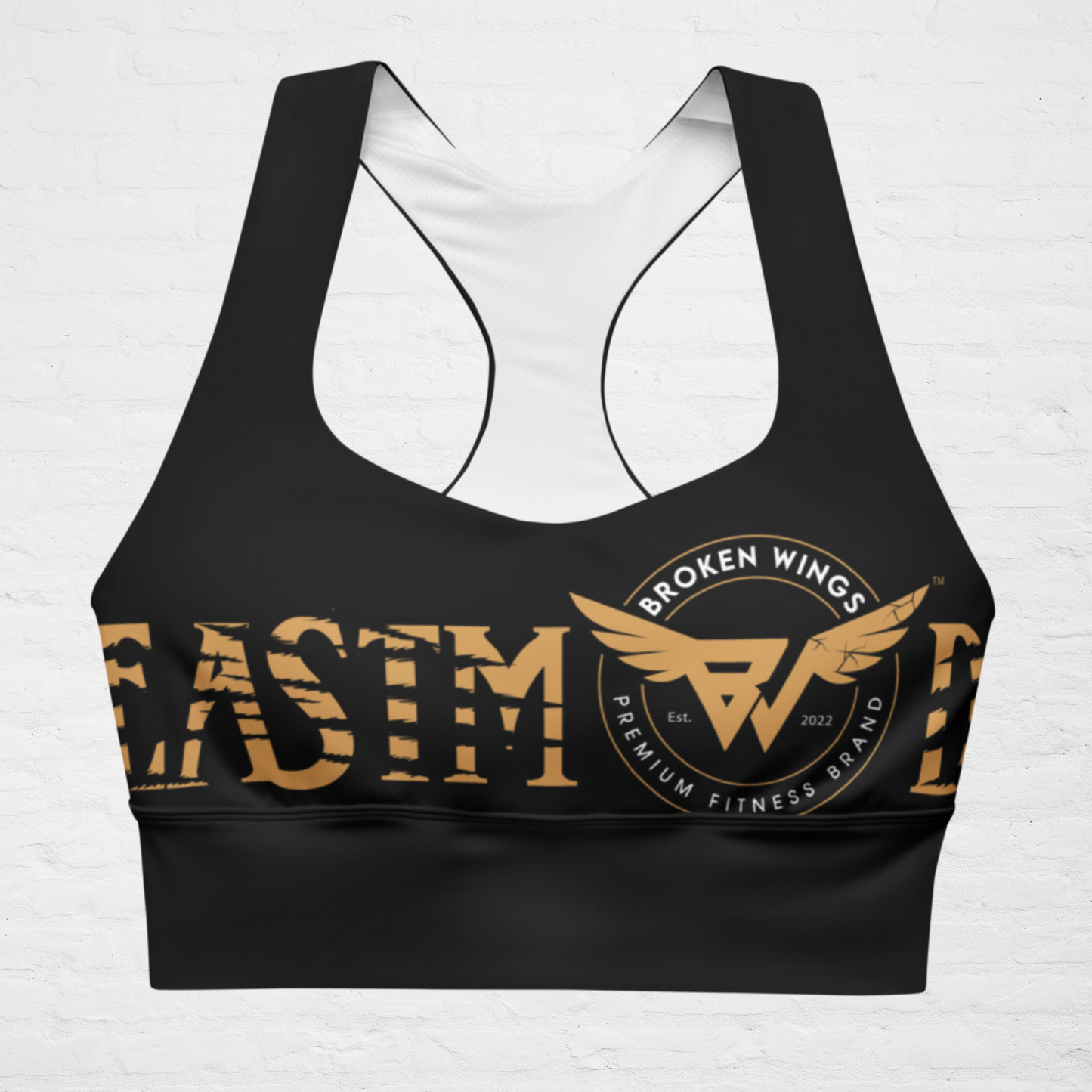 Beast Mode Longline sports bra by BWFB