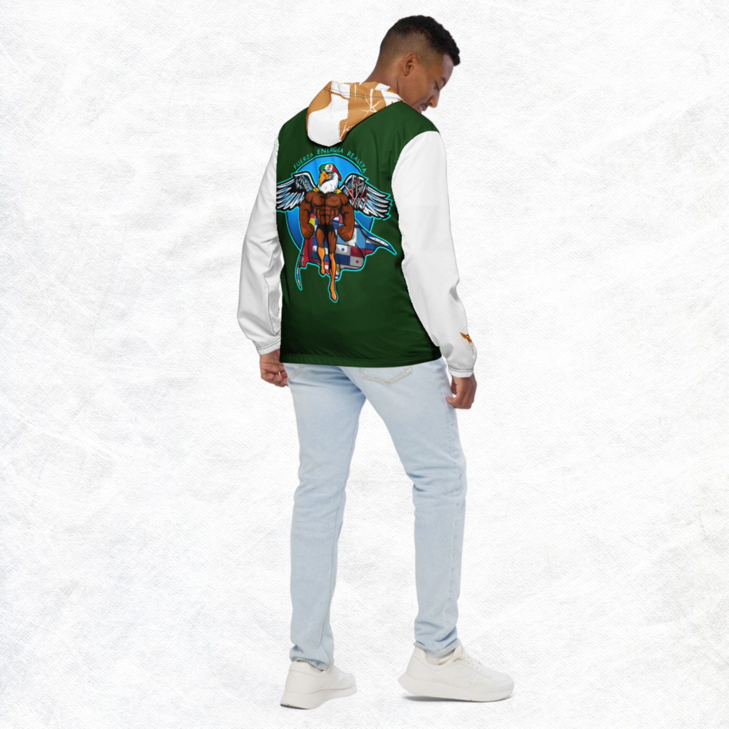 MEN’S AZTEC IWNL WINDBREAKER BY BWFB | WINDBREAKER JACKET