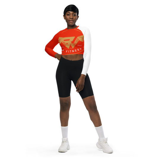 Sun Kissed KlassiQ IWNL long-sleeve crop top by BWFB