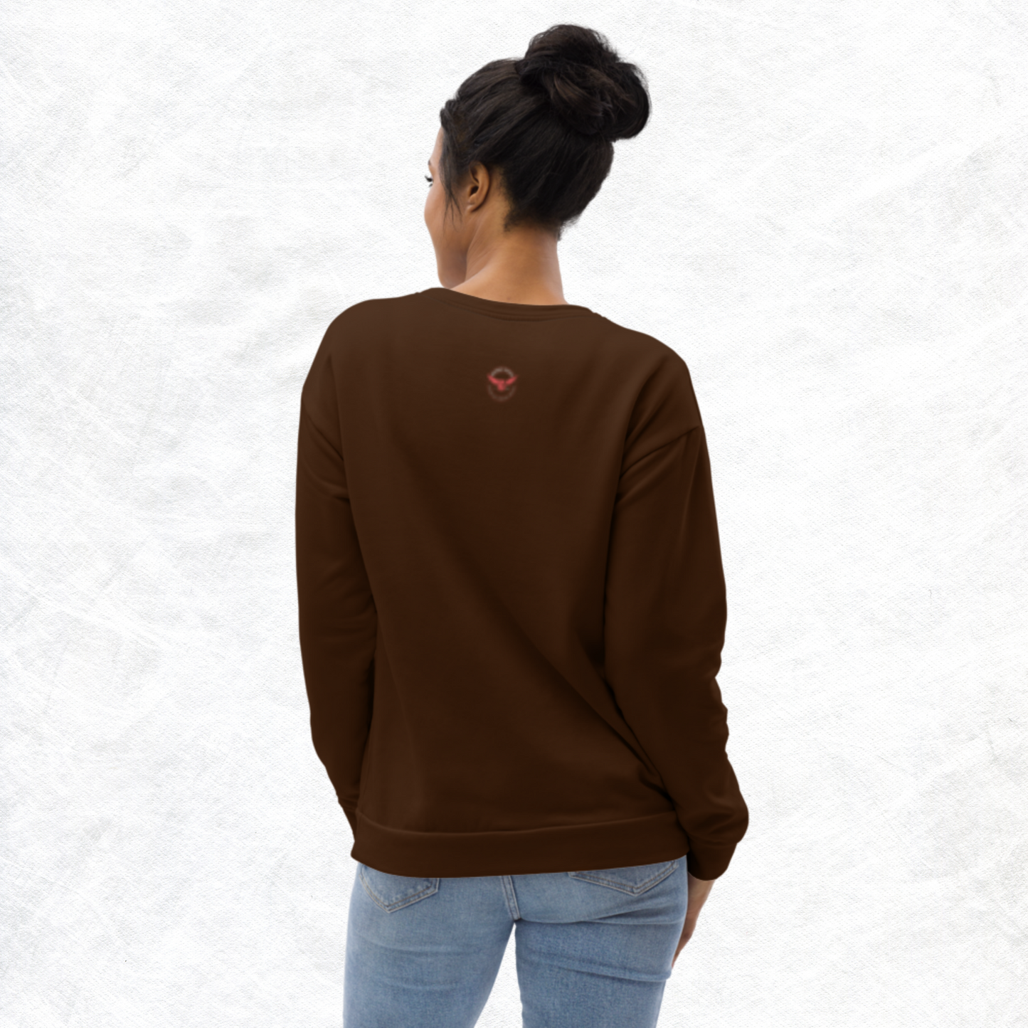 Brown & Pink Women's KlassiQ Sweatshirt by BWFB