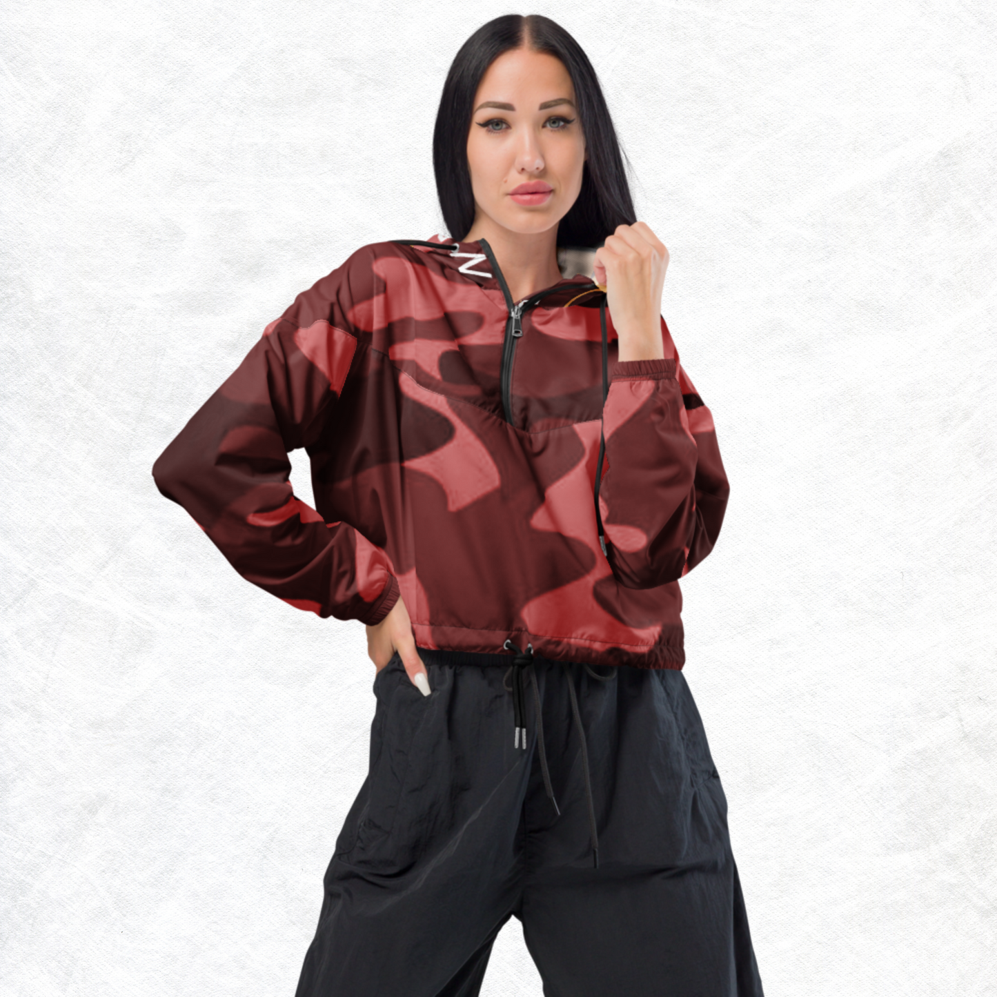 Women’s cropped windbreaker