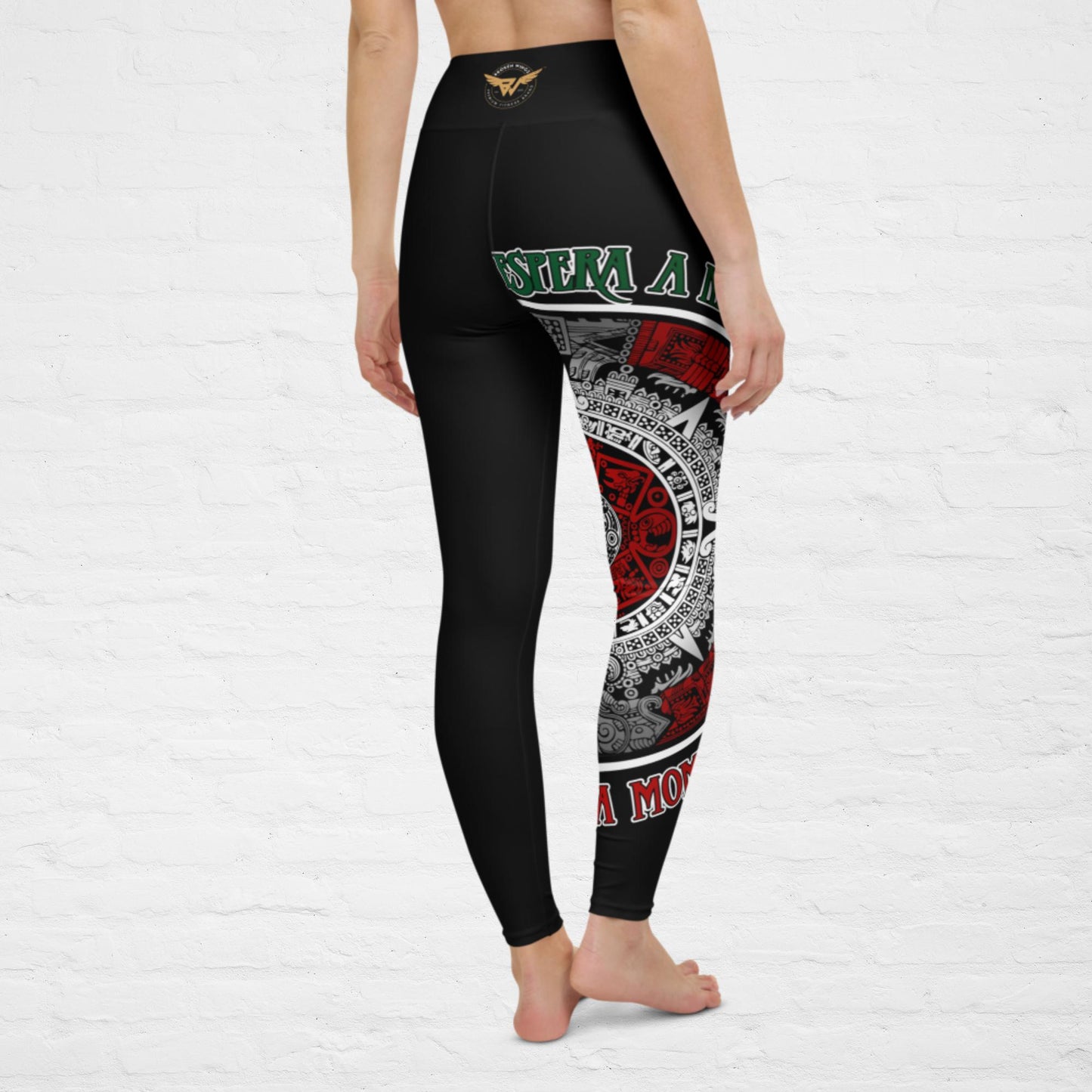 Black Aztec Leggings by BWFB