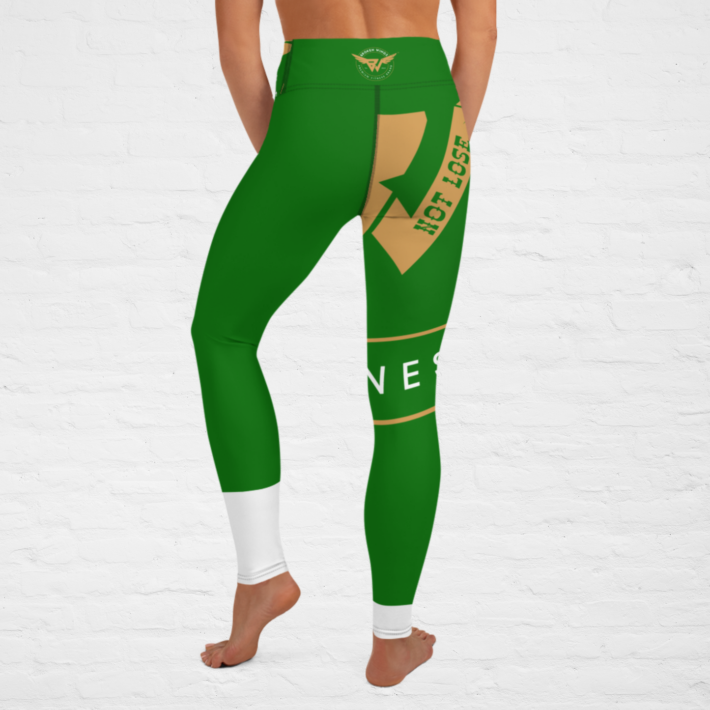 Green KlassiQ IWNL Leggings by BWFB