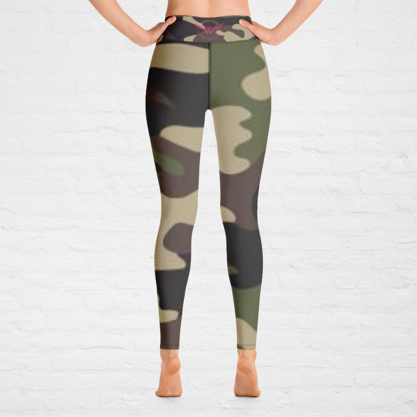 Camo Pink BW Leggings by BWFB