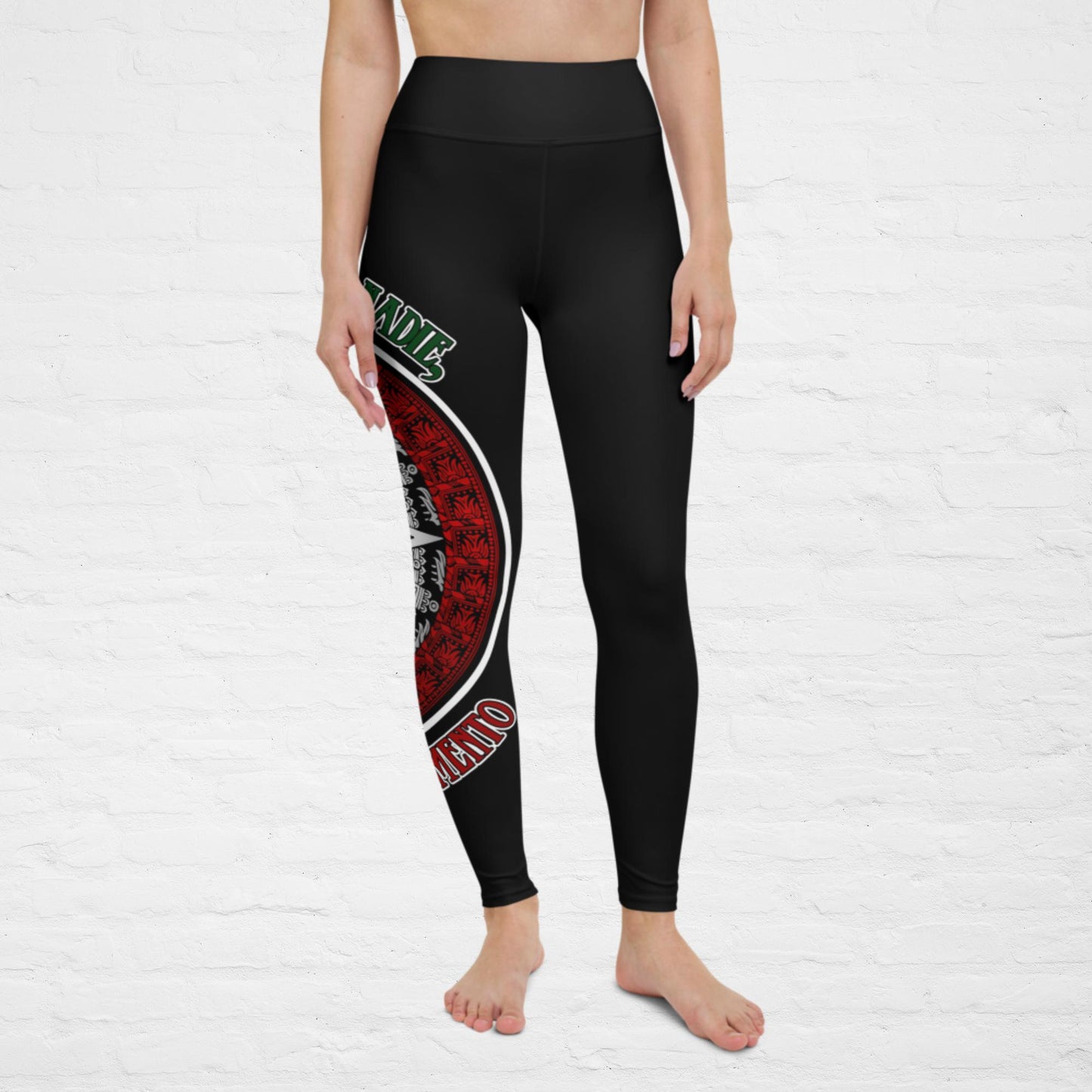 Black Aztec Leggings by BWFB