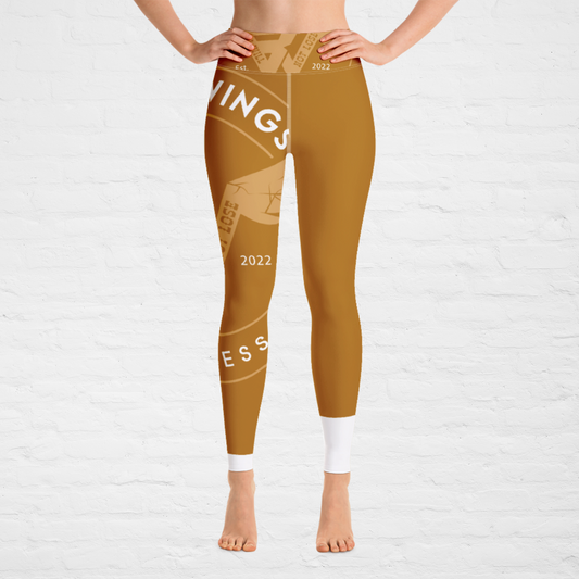 Gold KlassiQ IWNL Leggings by BWFB