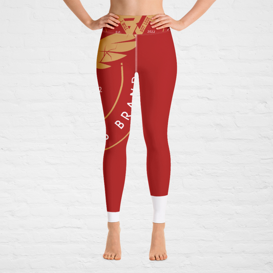 Red KlassiQ IWNL Leggings by BWFB