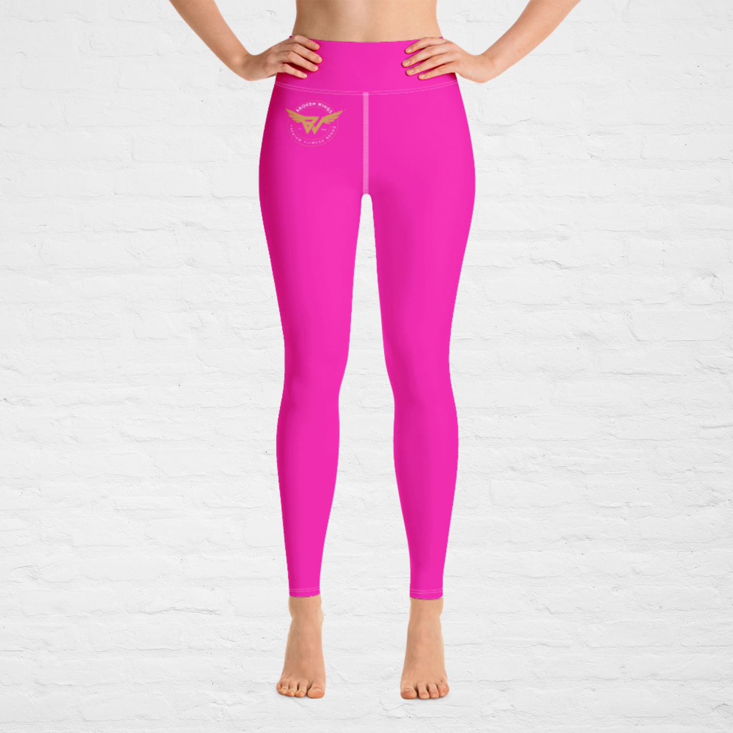 Hot Gurl Pink KlassiQ Leggings by BWFB