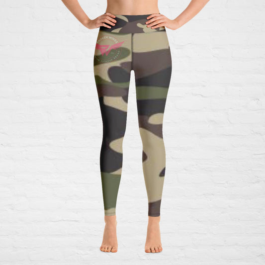 Camo Pink BW Leggings by BWFB