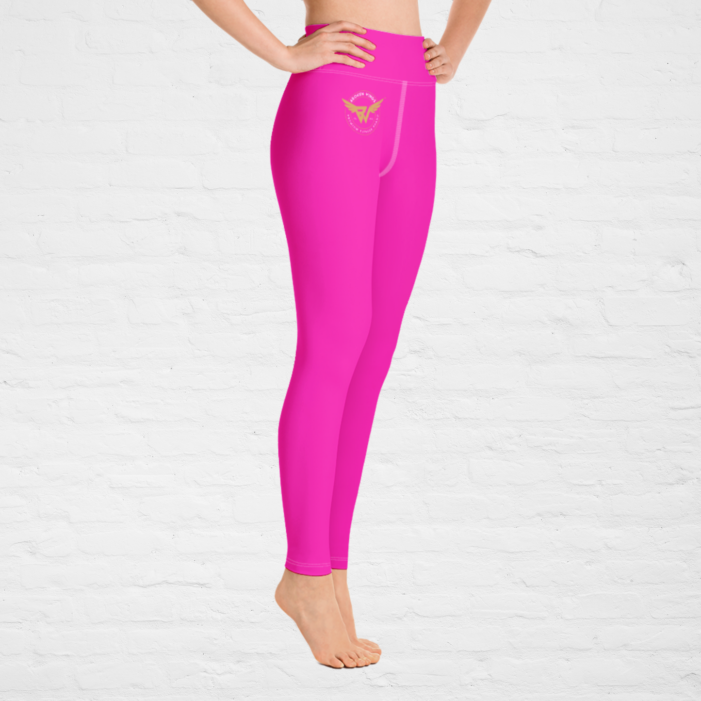 Hot Gurl Pink KlassiQ Leggings by BWFB